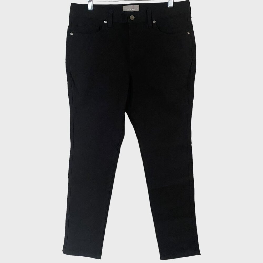 Everlane The Performance 5-Pocket Uniform Pant Mens 32X30 Black Stretch Slim Fit